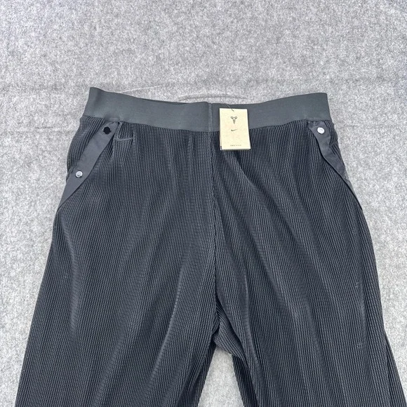 Nike Dri-FIT Basketball Track Pants Womens XXL Black Tearaway Wide Leg Mesh Snap